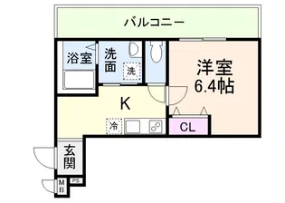 フジパレス阪急塚口ウエストⅡ番館【3階】の間取り