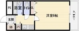 リエス伊丹駅前【4階】の間取り