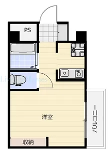 グランドハイツ【602号室】の間取り