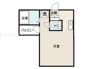 グランドハイツ【606号室】の間取り