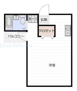 グランドハイツ【706号室】の間取り