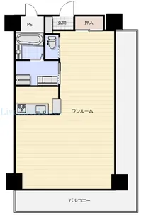 鳴門土佐泊中古マンション ふるさと君渦潮編【1351号室】の間取り