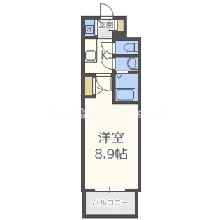 プライムアーバン御堂筋本町【2階】の間取り