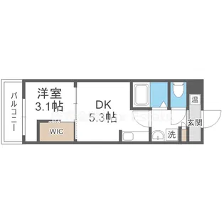 SERENiTE-04【8階】の間取り