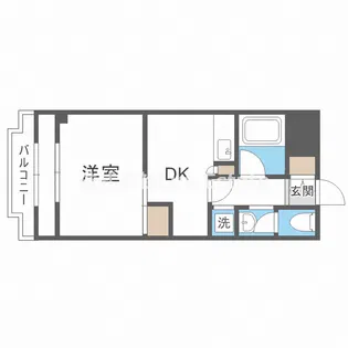 メゾンペルソナ【4階】の間取り