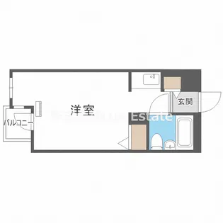 ローレルステート松屋町【7階】の間取り