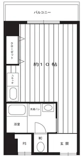 新町忠兵衛ビル【305号室】の間取り