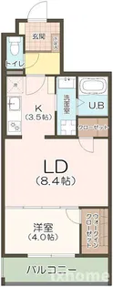 メゾン・ド・エトワール【1階】の間取り