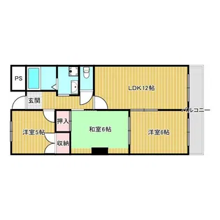 サングリーン春日丘【2階】の間取り