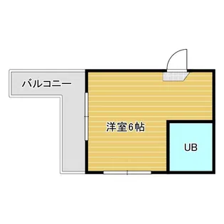 ロイヤル摂津【5階】の間取り