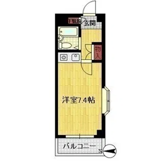 ゾーンエバーグリーン【4階】の間取り