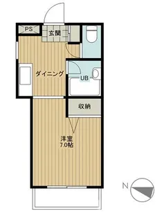 INTIMACY7【3階】の間取り