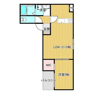 イル・フィオーレ一津屋【2階】の間取り
