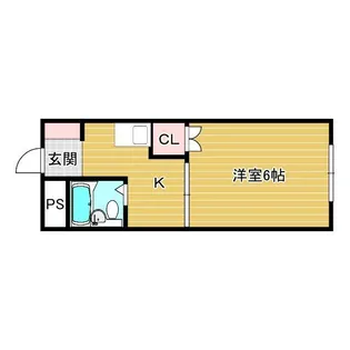 ブルーハイツNIWA【3階】の間取り