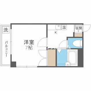 末広13番館【3階】の間取り