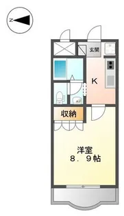ソレイユ【3階】の間取り