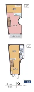 CuRVA【2階】の間取り