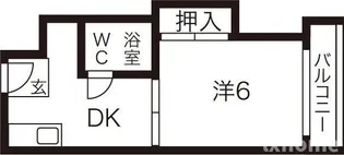 パールハイツ春日【2階】の間取り