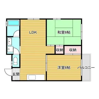 オークヴィラ1号【3階】の間取り