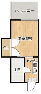 ロイヤル摂津【3階】の間取り