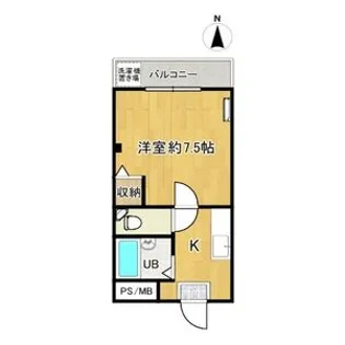 エンジェリマンション【2階】の間取り