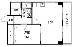 ナンノ第5号館【1階】の間取り