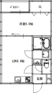 ACT正雀【1階】の間取り