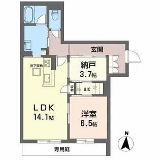 Avance【1階】の間取り