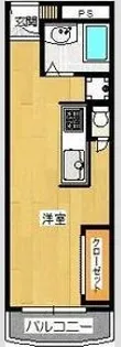 ネオコーポ都 西棟【3階】の間取り