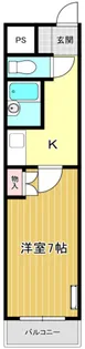 ヴィラサンク【1階】の間取り