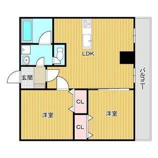 MShills千里丘south【6階】の間取り