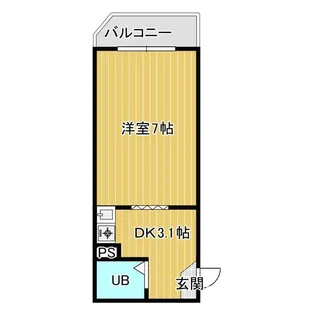 RKAマンション【2階】の間取り