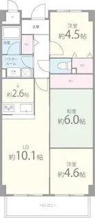 南山寿ガーデン【2階】の間取り