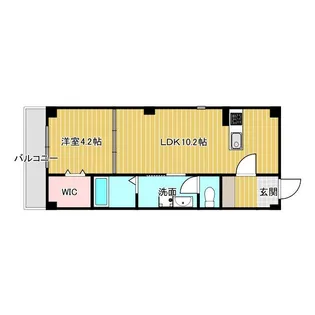 アルシエラ【1階】の間取り