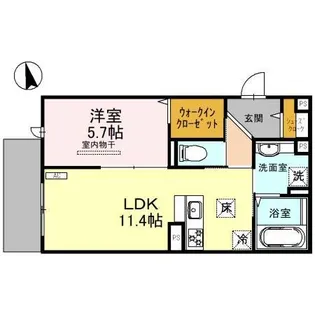 アネックスKOKUBO【3階】の間取り