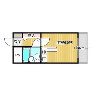 ビクトリア茨木【4階】の間取り