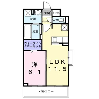 マストリア【2階】の間取り