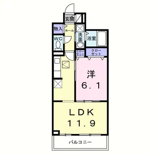 マストリア【2階】の間取り