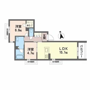 シャーメゾン ひいらぎ【3階】の間取り