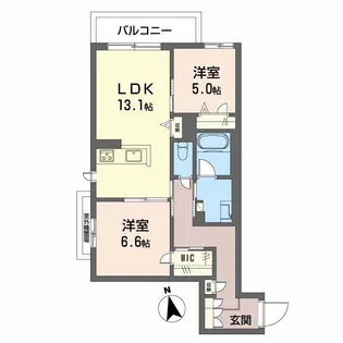シャーメゾン ひいらぎ【3階】の間取り