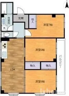 エムワイハイツ【2階】の間取り