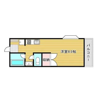 パルプラザ茨木【4階】の間取り