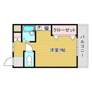 アンフィニィ 橋の内Ⅱ【1階】の間取り