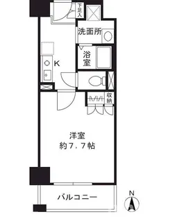 シャンピアコート茨木【6階】の間取り