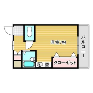 アンフィニィ橋の内Ⅱ【1階】の間取り