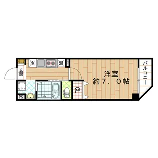 DAP正雀【6階】の間取り