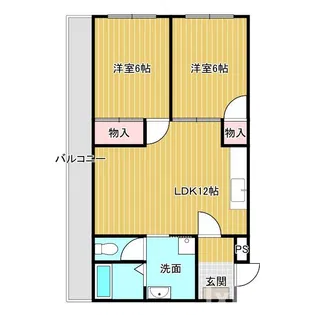 ワイズリバーガーデン【5階】の間取り