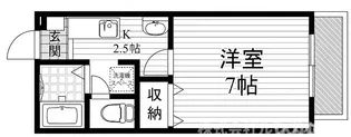 サンクリエイトⅡA【1階】の間取り