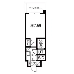 ロイス茨木奈良町【1階】の間取り