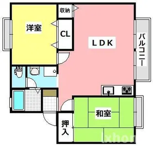 レオコート21【2階】の間取り